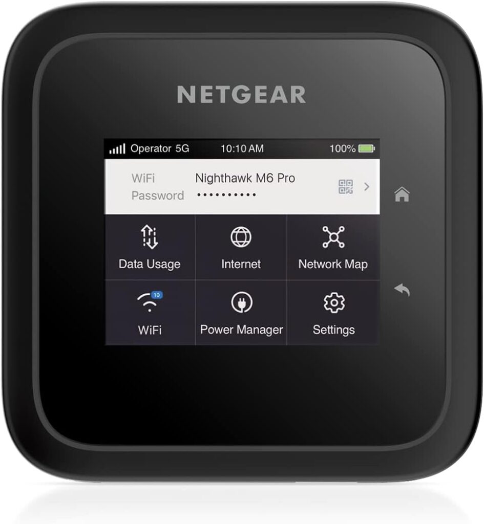 NETGEAR Nighthawk M6 Pro 5G Mobile Hotspot, 5G Router with Sim Card Slot