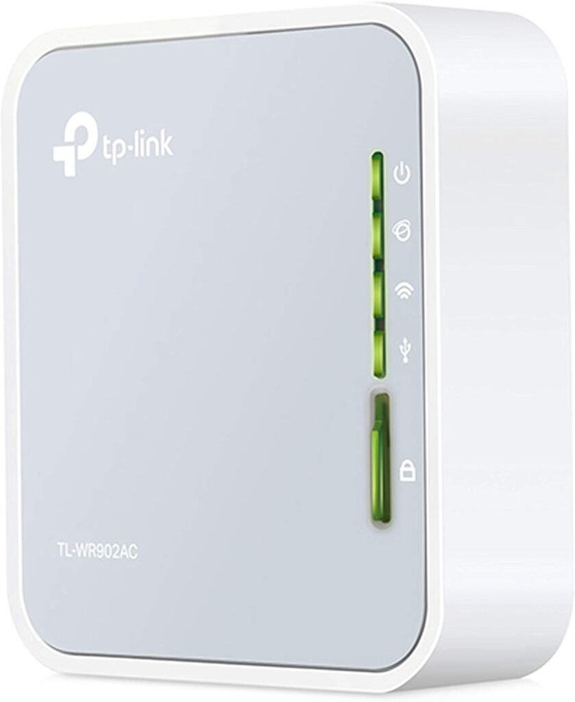 TP-Link AC750 Wireless Portable Nano Travel Router(TL-WR902AC) - Support Multiple Modes